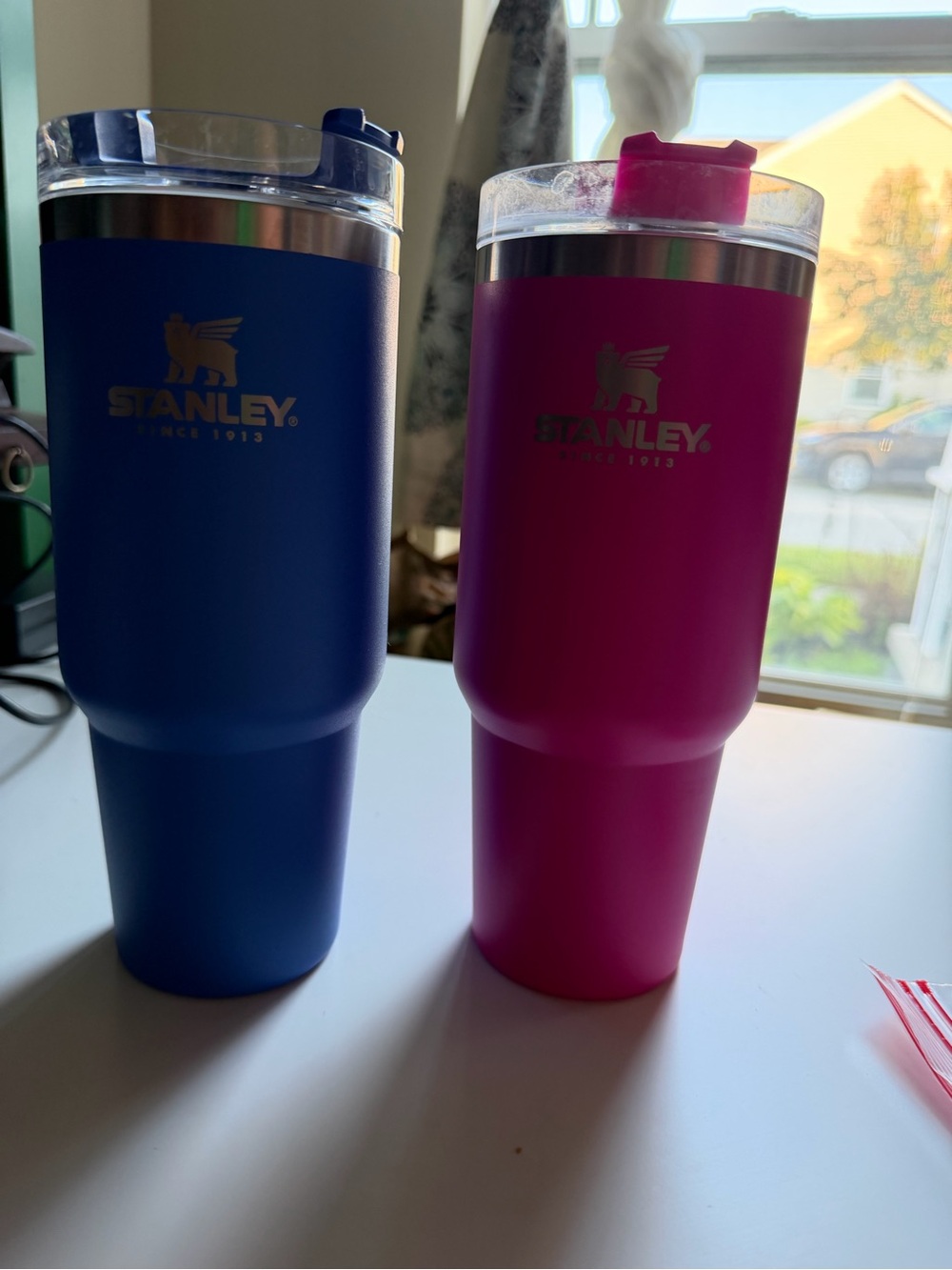 Stanley Insulated Tumblers in Blue and Pink